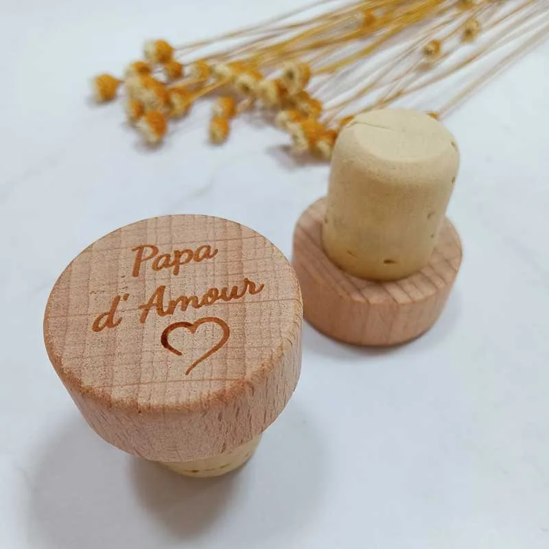 Custom Wine Bottle Stopper For Wedding Personalized T-shaped Bulk Cork Stopper Wedding Supplies Birthday Decoration Party Favors