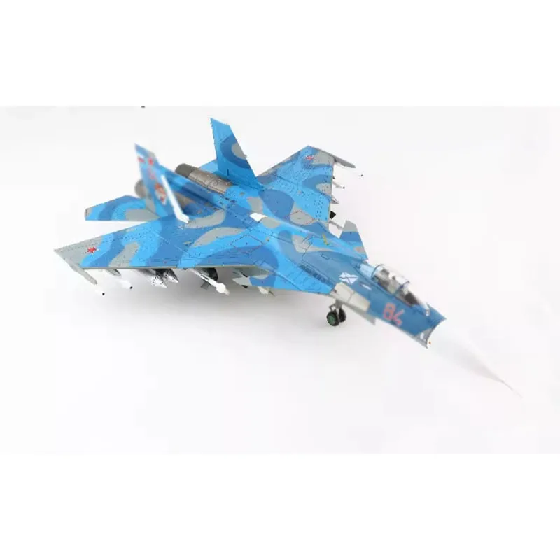 1:72 Scale Su-33 Airplane Model Flanker D 2016 HA6407 Military fighter Alloy Metal Simulation Toy Collectible Adult Souvenir