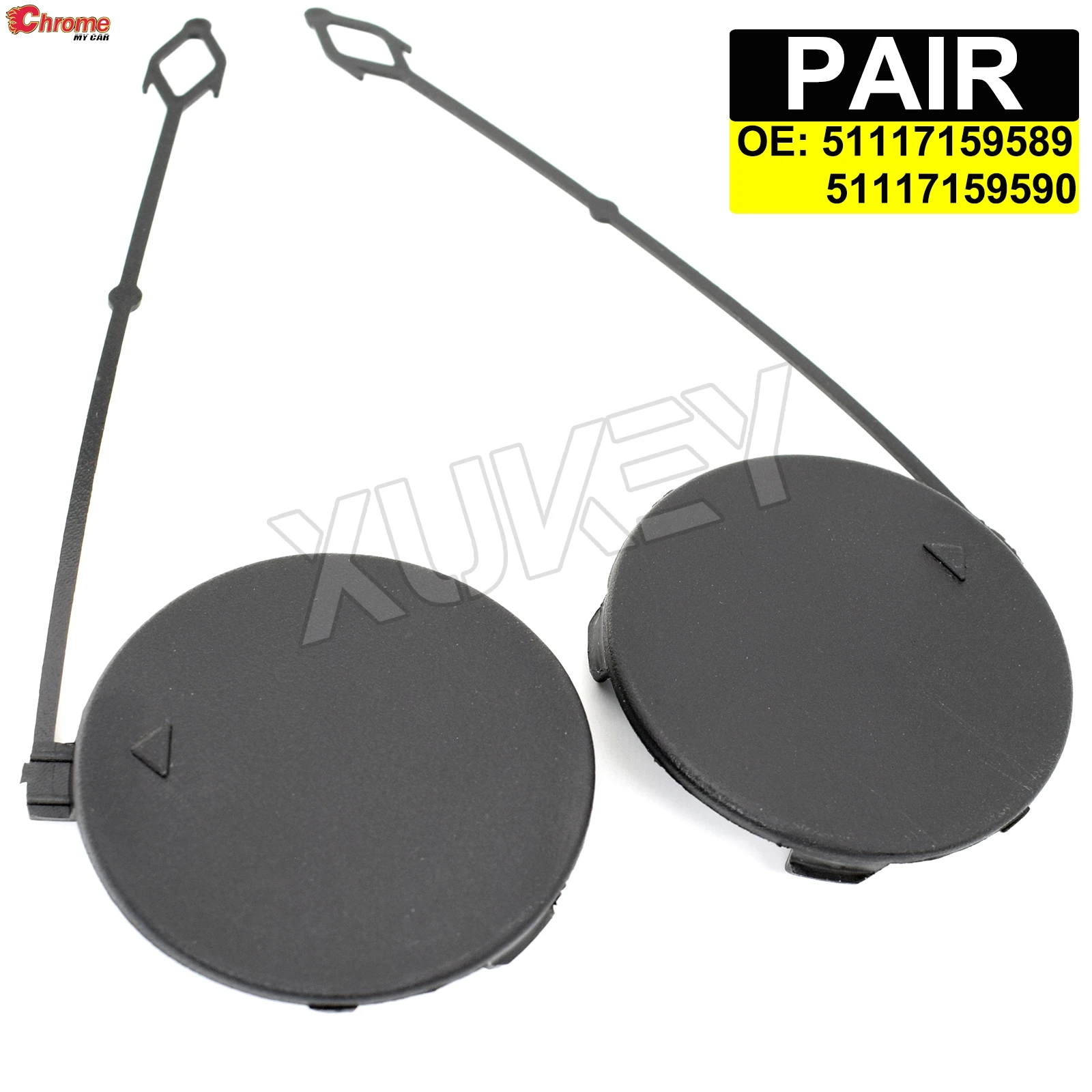 

Для BMW X5 E70 3.0d 3.0si 4.8i 2007-2010 передняя крышка буксирного крюка левый и правый бампер буксировочная крышка неокрашенная 51117159589 51117159590