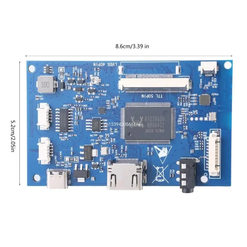 LCD AT070TN90 92 94 TTL Controller Module Board DC5V 50Pin Driver Board Dropship