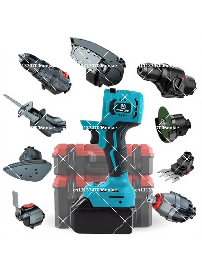 15 in 1 Impact Drill Set, Cordless Power Tool Combo Kit with Li-Ion Battery, Multi-Function Electric Screwdriver