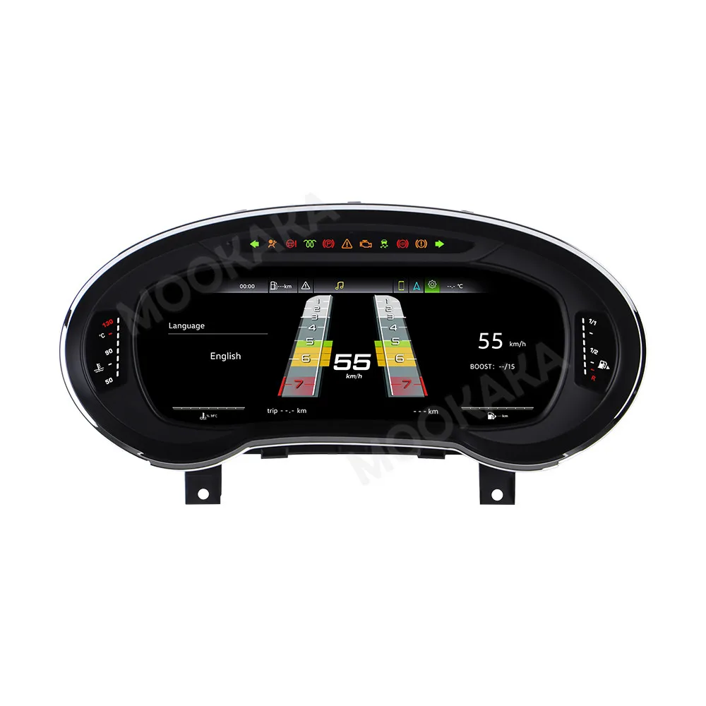 LCD Digital Cluster For Audi A3 8V 2014-2020 Dashboard Virtual Cockpit Instrument Auto Speed Meter ScreenP lug And Play view 3