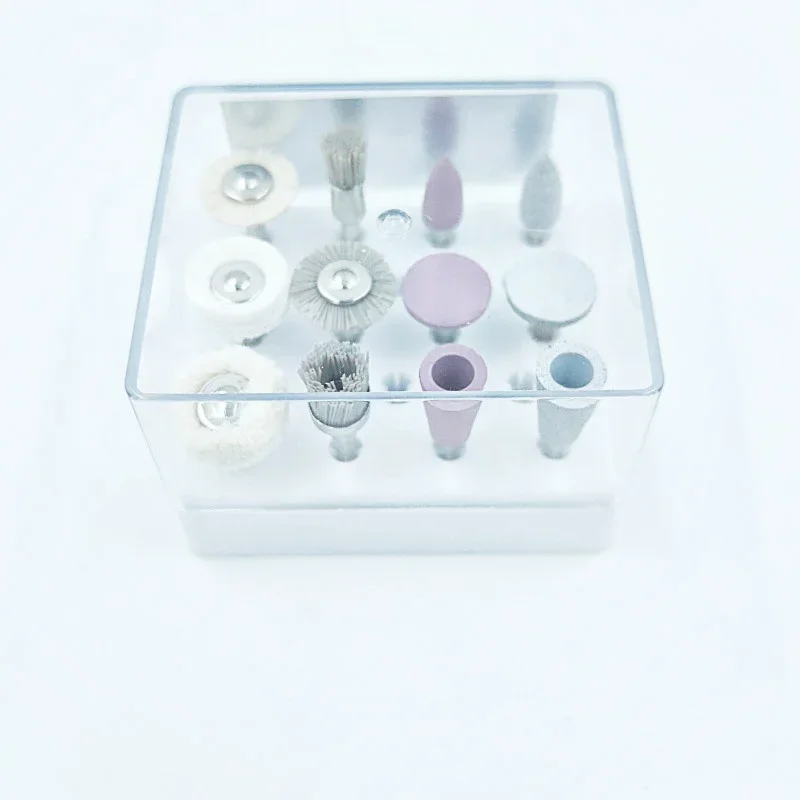 Dentals composites Finish Polishings Kit 1907 with Polishs Brush for Low Speed Handpieces