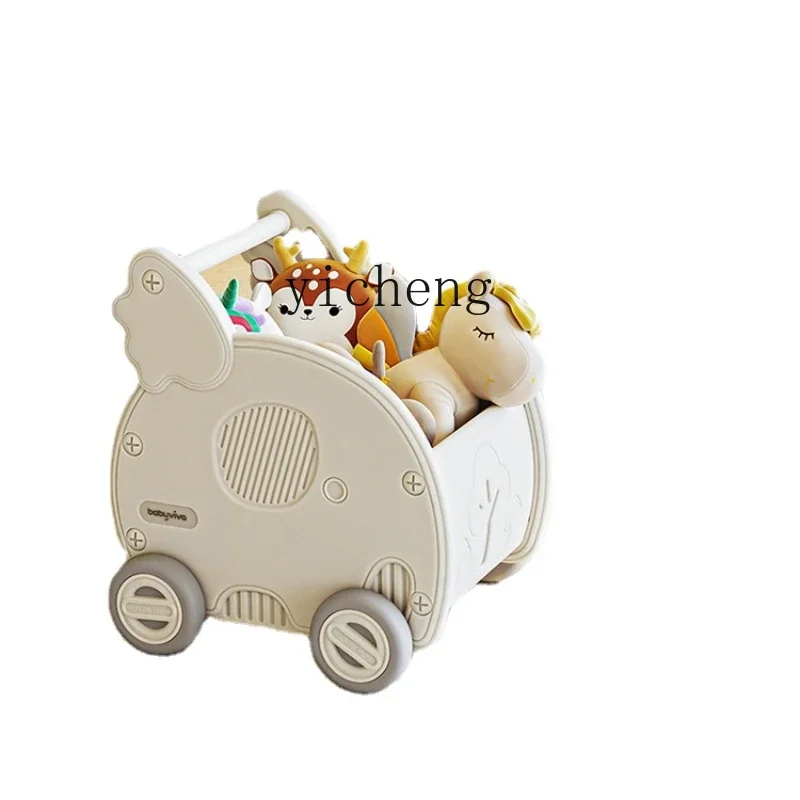 

YY Children's Shopping Cart Supermarket Trolley Baby Toys Storage Cart