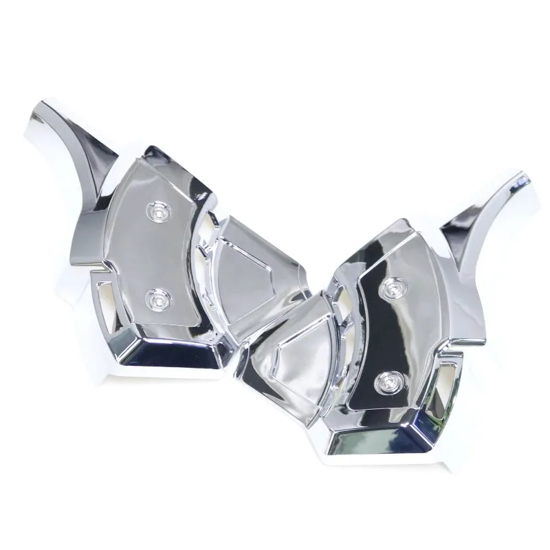 A64P-For GL1800 Chrome Motorcycle Front Brake Caliper Decoration Cover For Honda Goldwing GL 1800 2018 2019 2020 2021