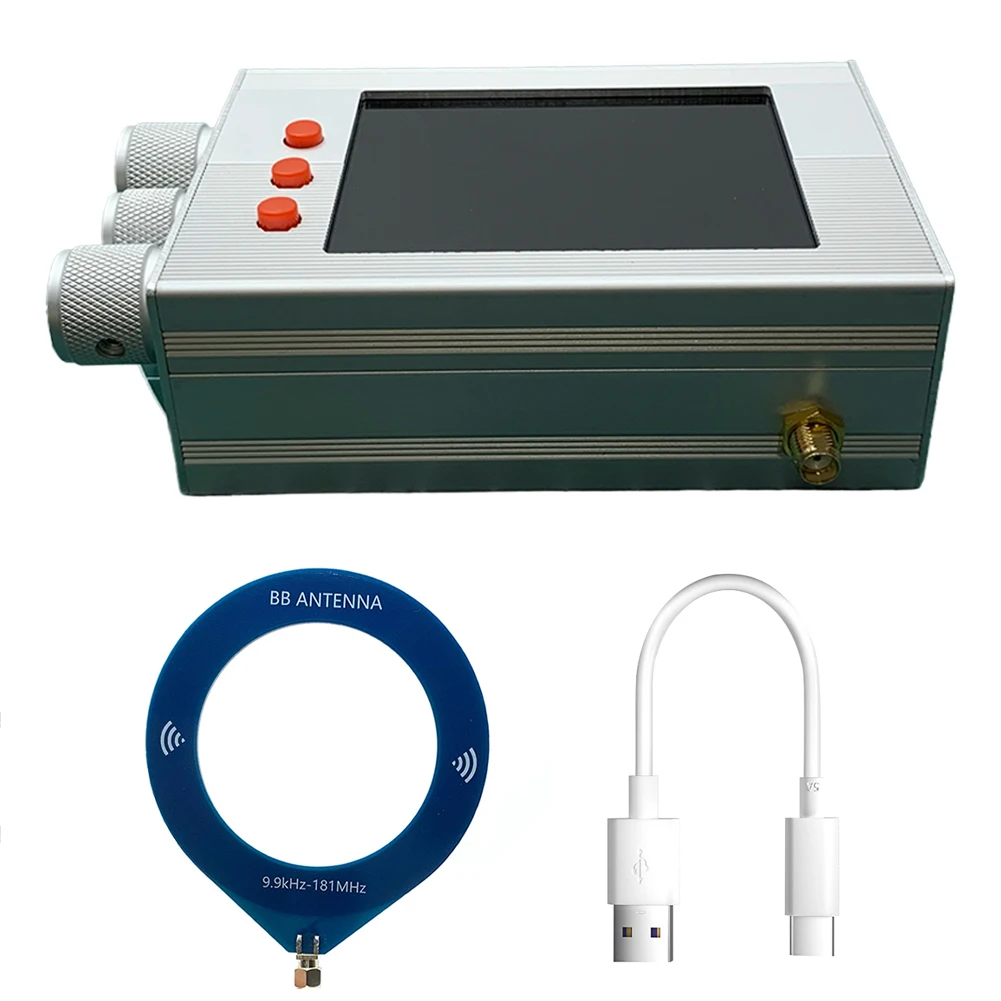 TEF6686 جهاز استقبال راديو كامل النطاق LW/MW/SW/FM/AM جهاز استقبال أجهزة الراديو المحمول على الموجات القصيرة مع هوائي مكبر صوت مدمج بطارية 3000 مللي أمبير في الساعة