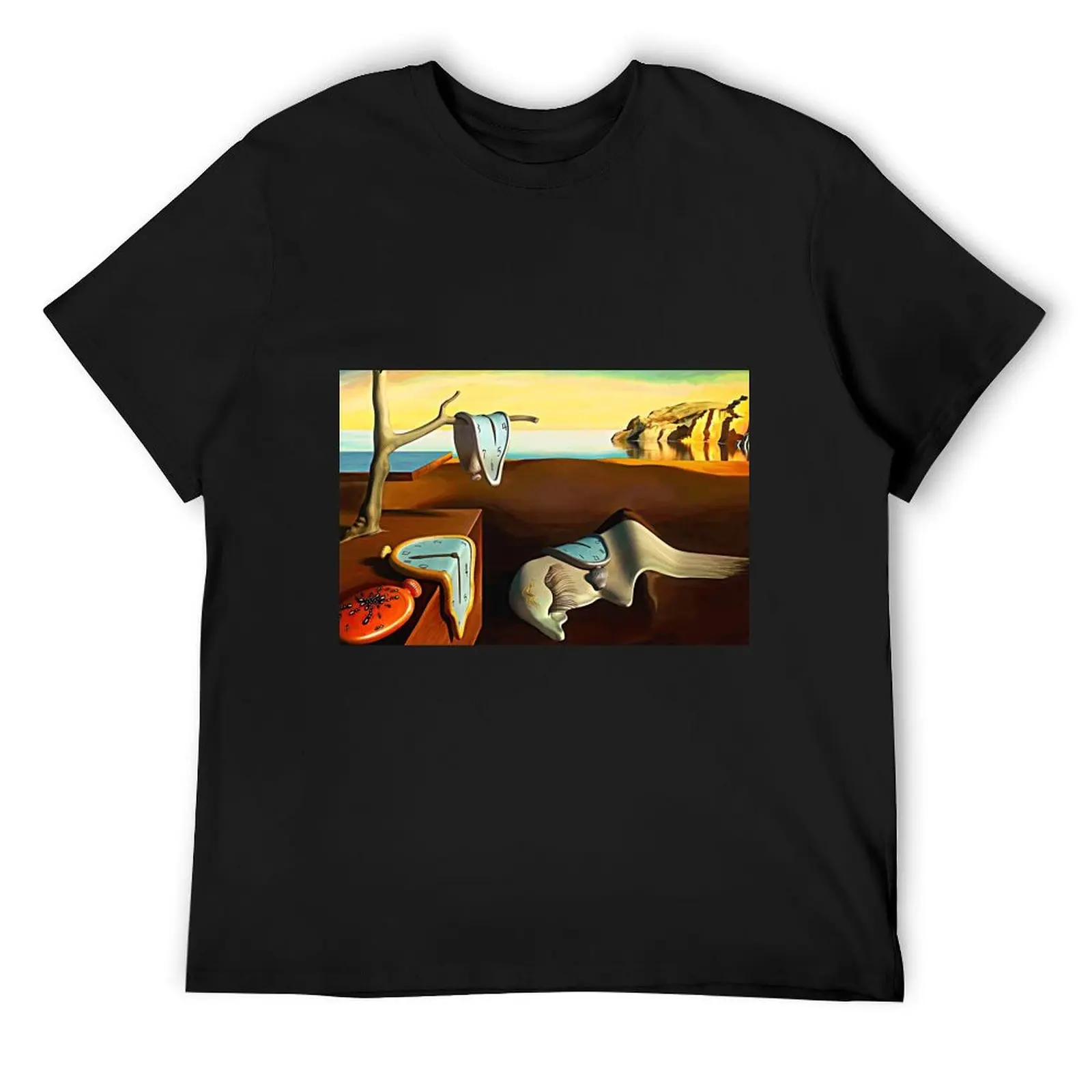

salvador dali digital painting salvador dali artwork T-Shirt kawaii clothes Louboutins quick-drying compression shirt men