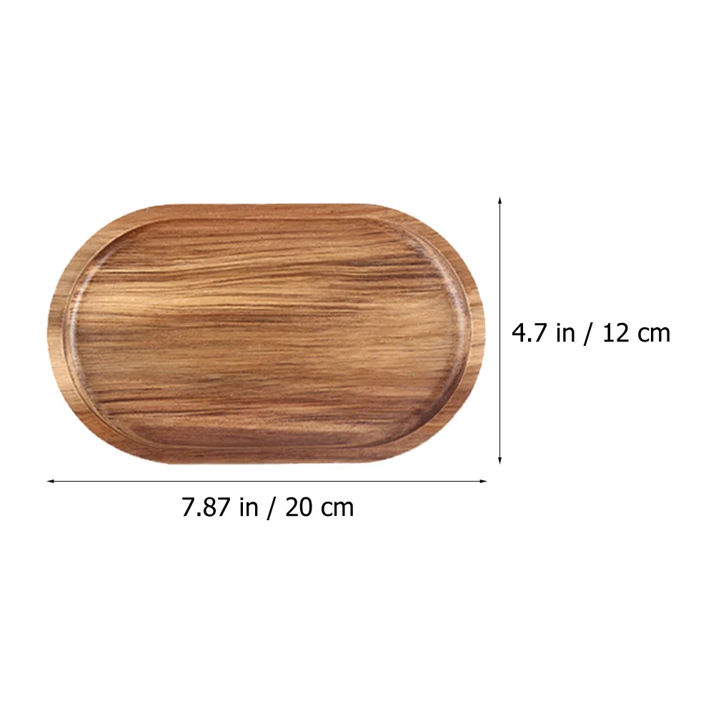 

4 шт., набор деревянных подносов для еды из акации, практичный поднос для закусок, десерта, кофе, напитков, стеклянная чашка для домашнего ресторана