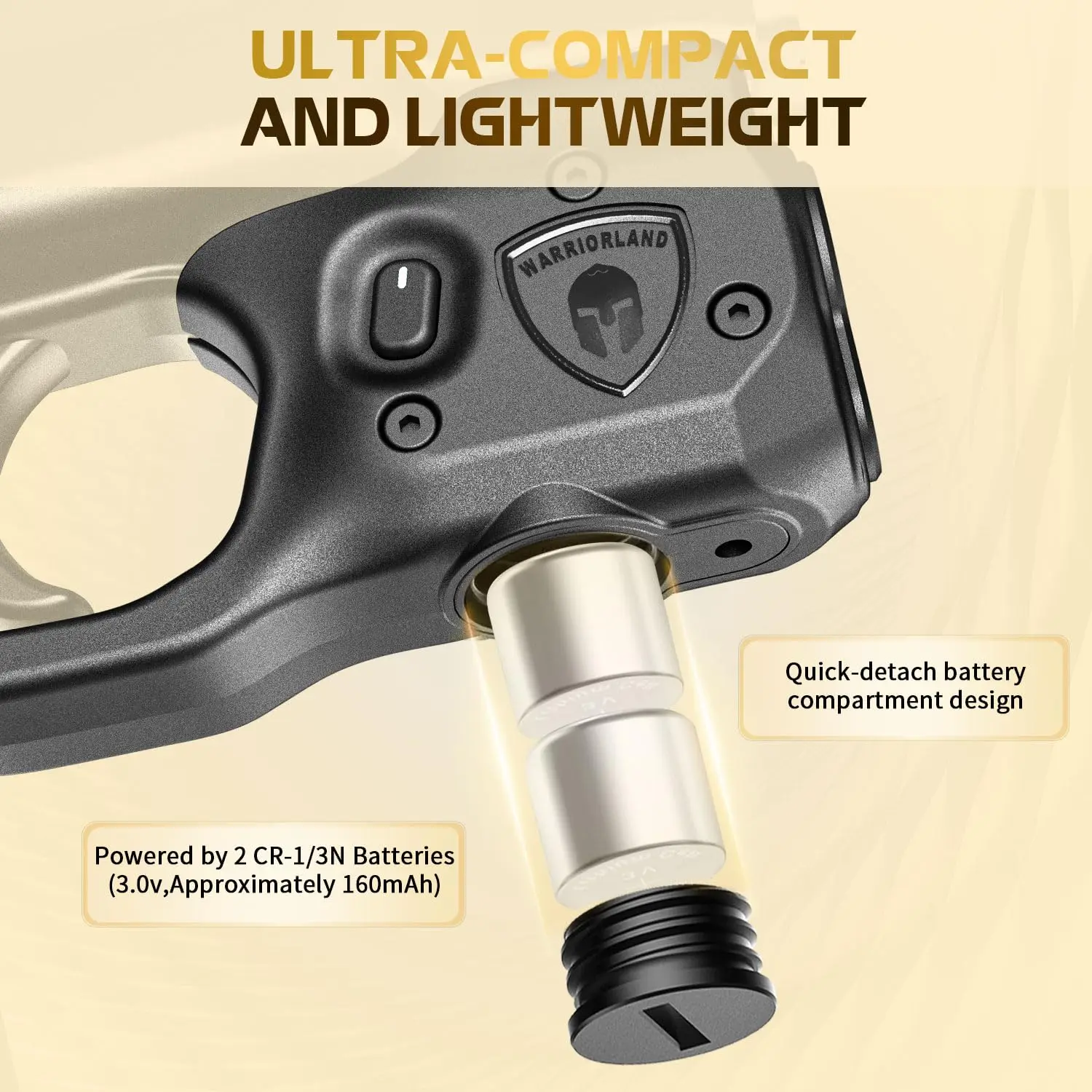 Only Fit S&W M&P Shield M2.0 9mm/.40,Compact 150 Lumen Mounted Light ,Green/Red,SLL-102