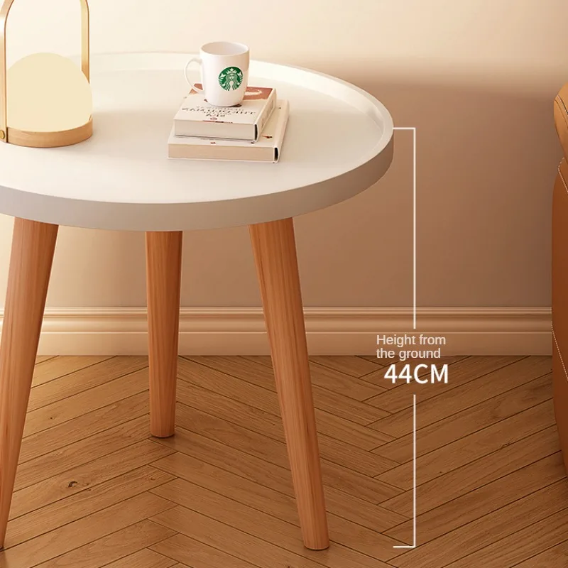 Simple Nightstand Intelligent Wireless Charging Nordic Nightstand Waterproof Anti-fouling Anti-scratch Large Space Storage Table