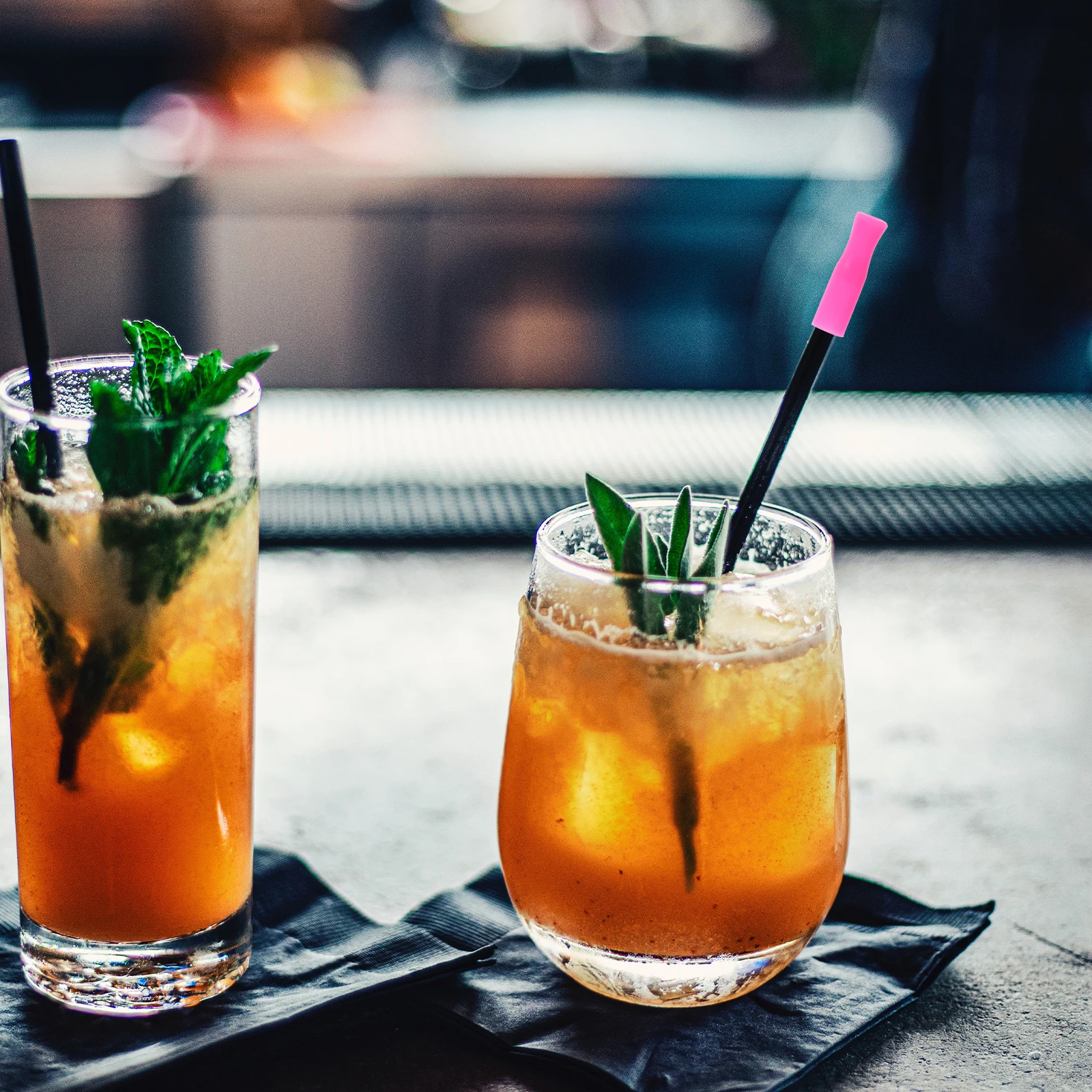 

8Pcs Silicone Straw Tips Multicolor Food Grade Soft Comfortable Teeth Safe No Metal Taste Reusable Heat Resistant Cold