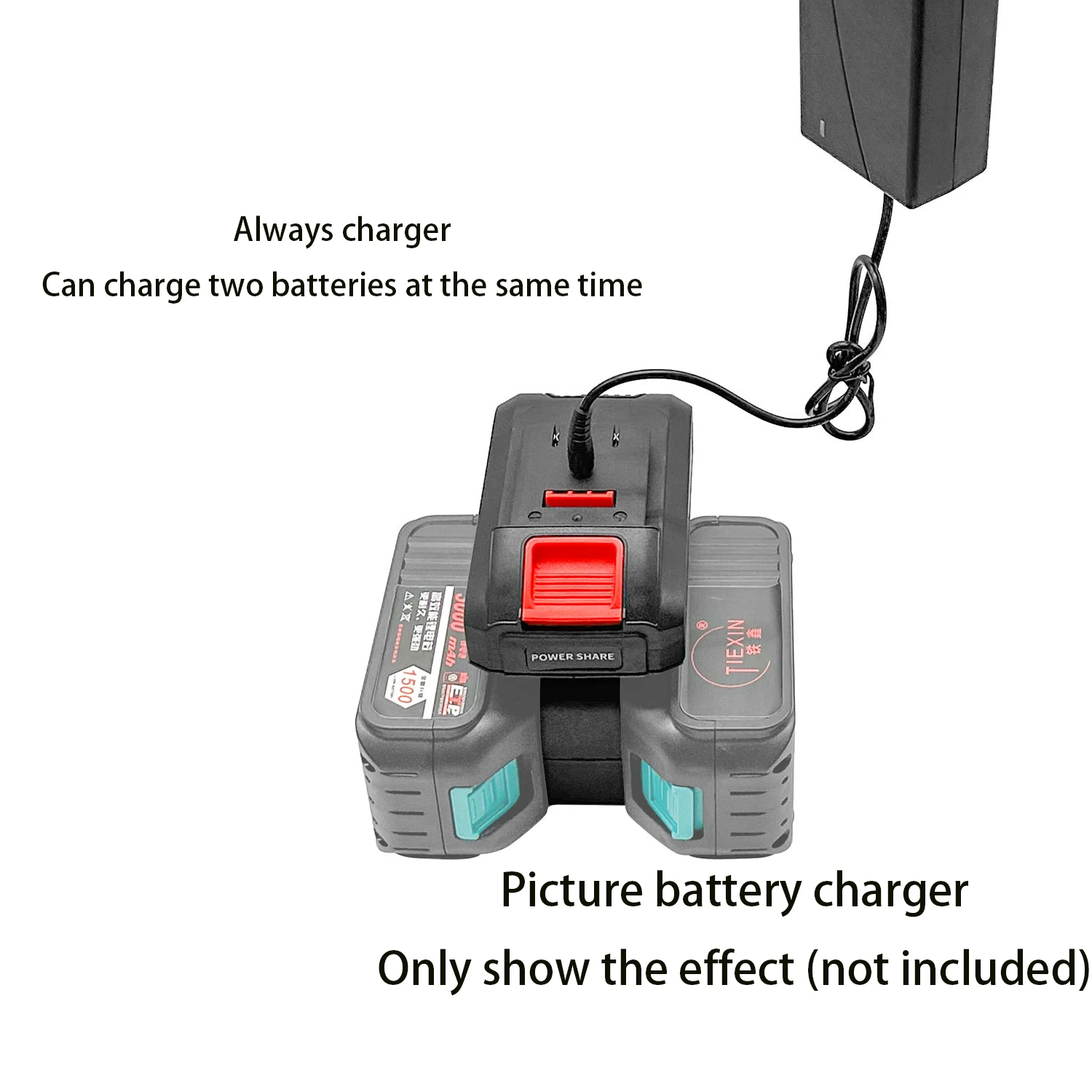 New one to two battery converter Dayi to Makita converter lithium battery accessories