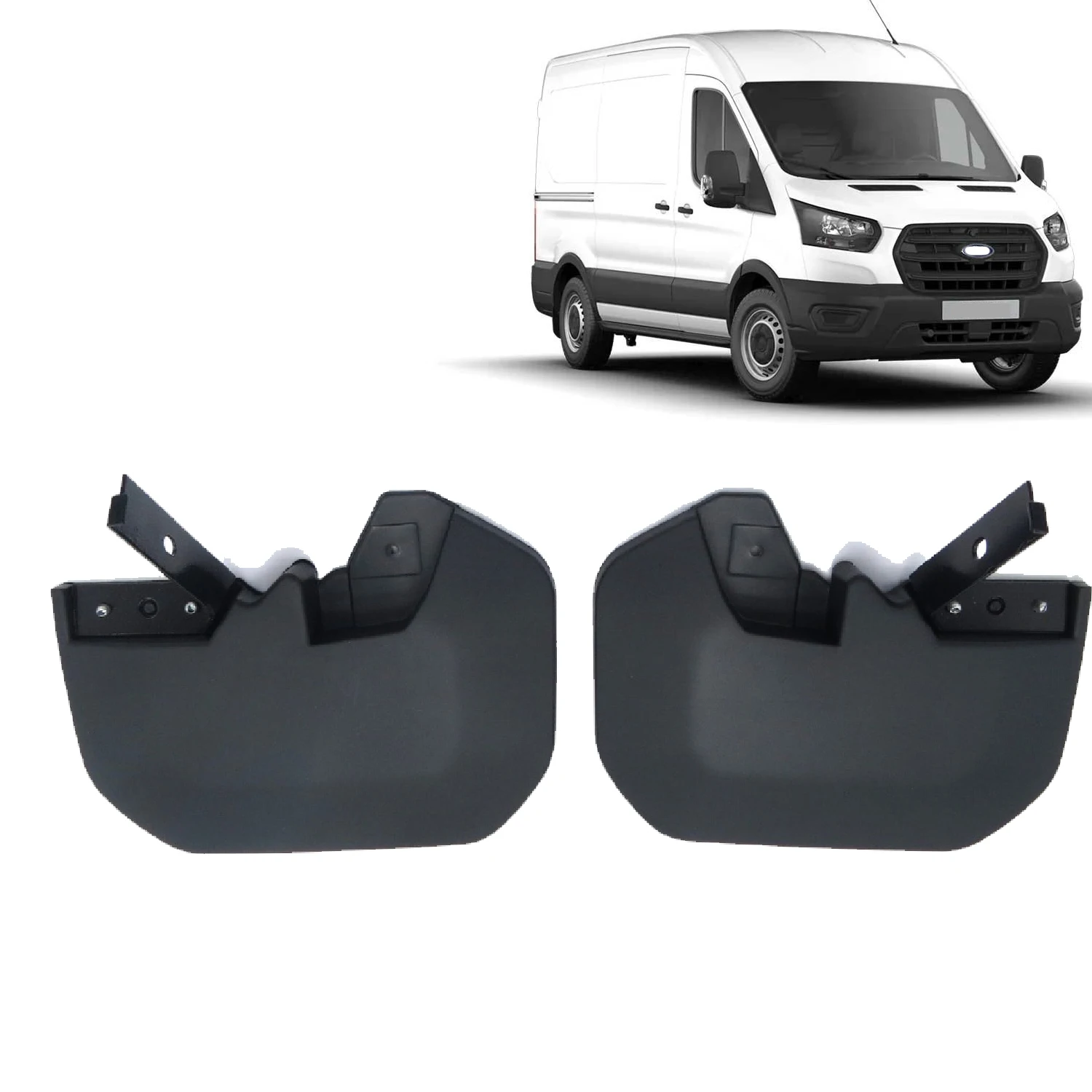 

Front Mud Flaps Left & Right For Ford Transit MK8 2014 2015 2016 2017 2018 2019 2000 - 2024 V363 Cargo Van Passenger Wagon/Bus