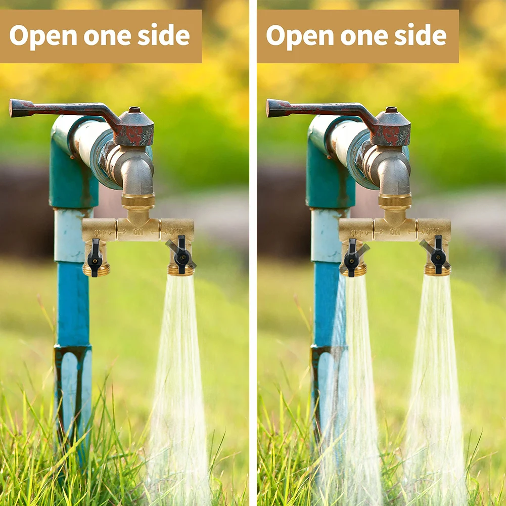 

Вращающаяся двусторонняя утечка клапана Утечка воды для садового шланга, построенного в последнюю погоду, для домашних животных