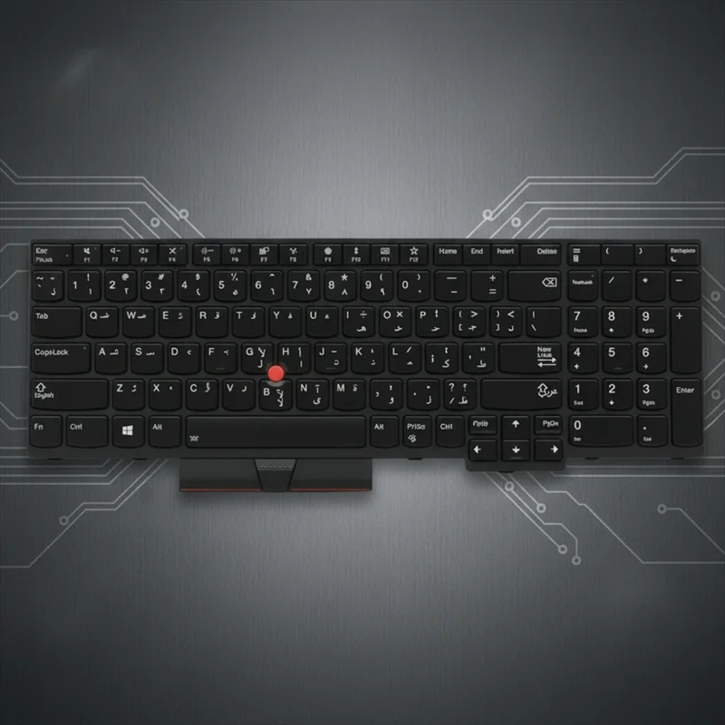 Black Backlit Keyboard for Thinkpad L580 L590 P52 P72 P53 P73 E580 E585 E590 T590 P53S 01YP603 01YP607 01YP716 01YP620