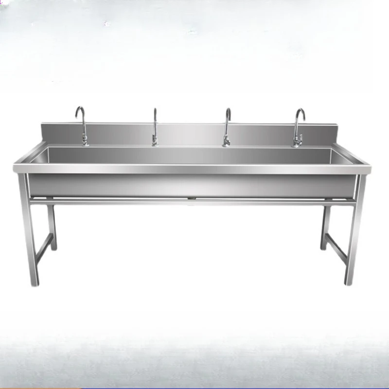 

Stainless steel sink Stainless steel sink for school canteen Wash basin 201304 Stainless steel