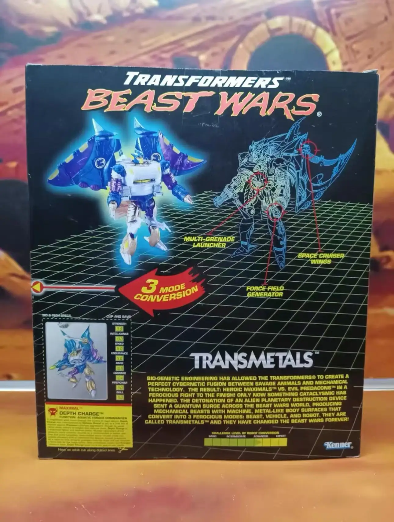 Spot SaleUltra Class Beast Wars BW98-01 Figura de acción transformadora Devilfish Stock limitadoin Stock