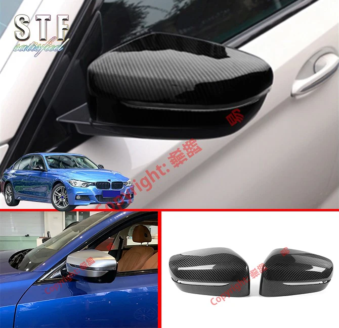 

ABS Side Mirror Cover Trim For BMW 3 Series G20 2019 2020 Car Accessories Stickers