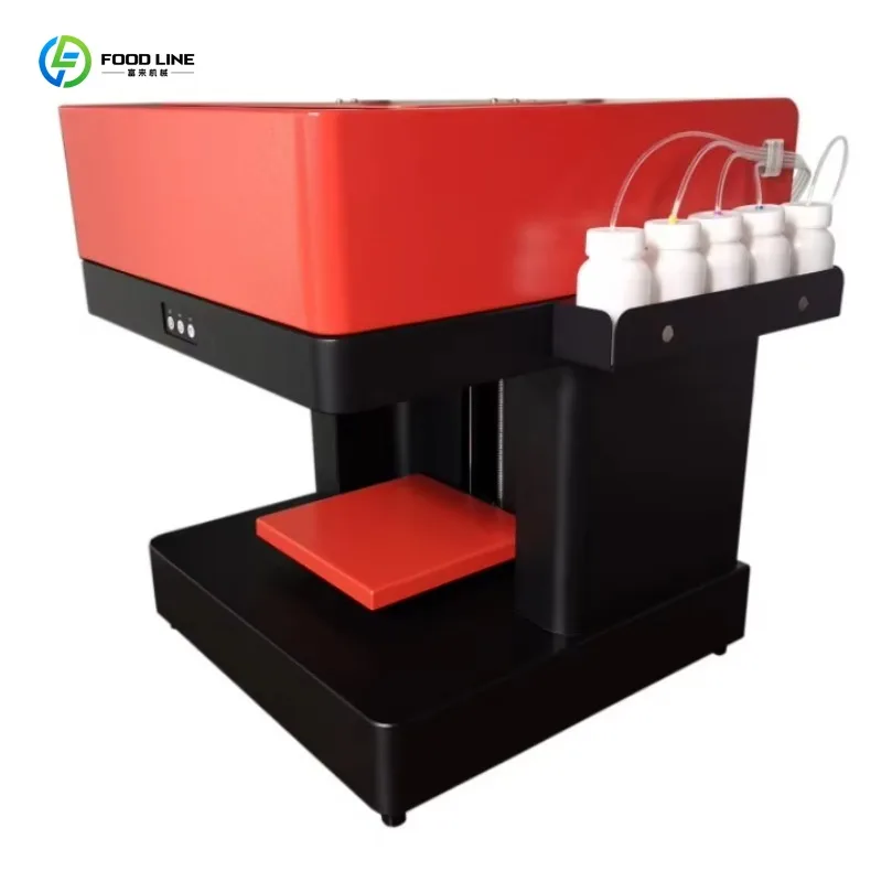 Customized Four Cup Coffee Printer 3D Milk Foam Coffee Printer Machine Latte Art Coffee Printer
