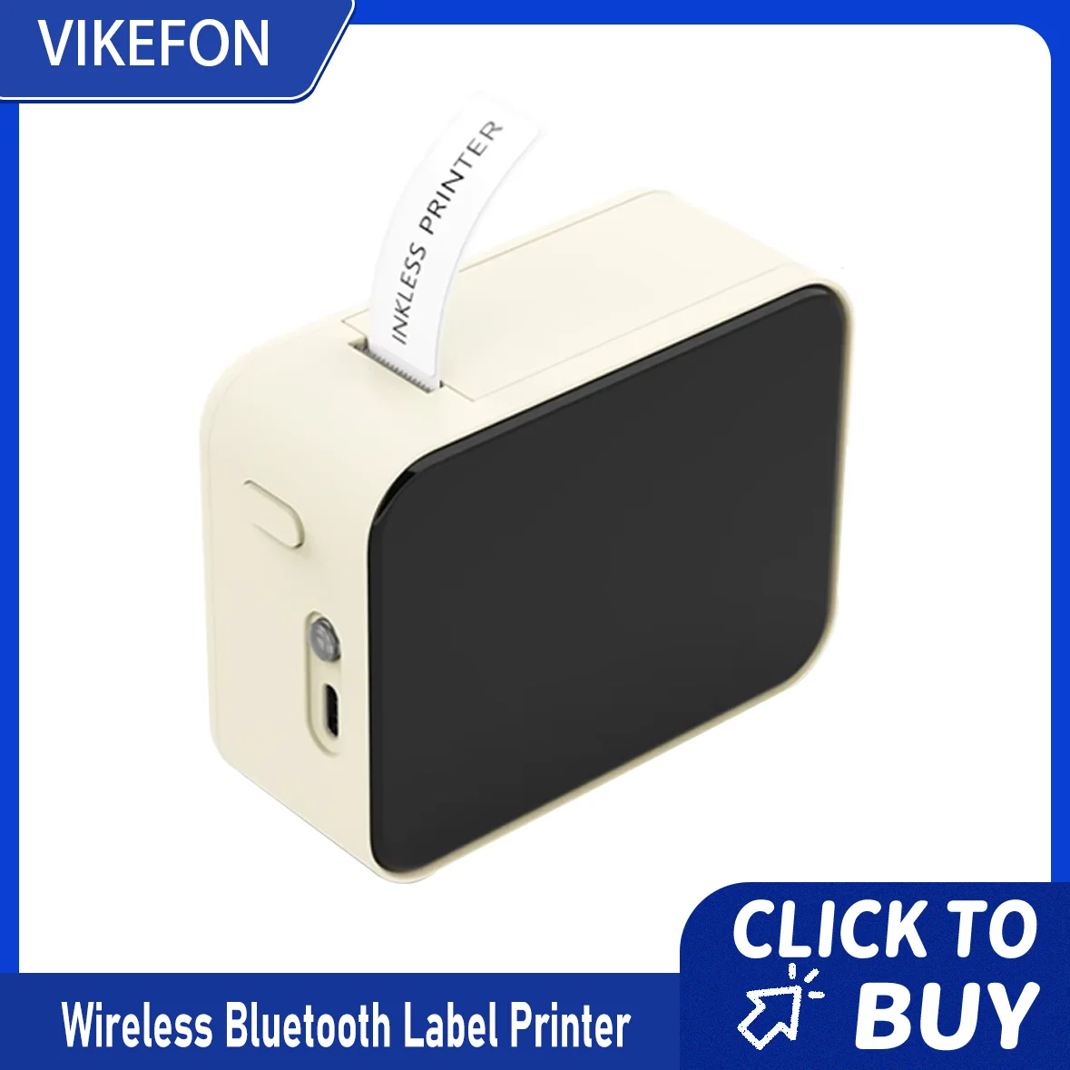 Stampante per etichette Bluetooth senza fili Stampante termica portatile Marklife P15 Etichettatrice senza inchiostro Mini etichettatrice P15 Adesivo