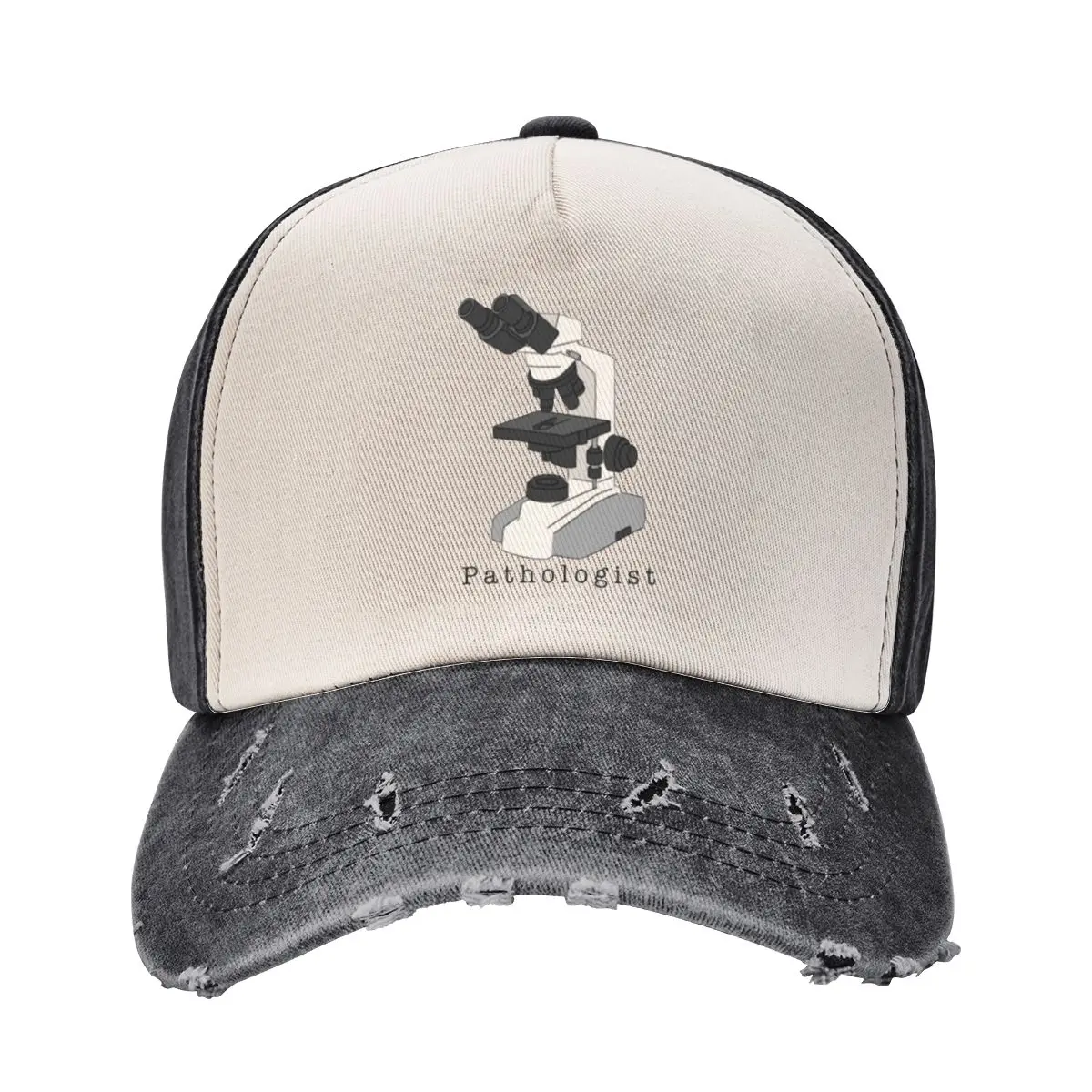 Pathologist Microscope Baseball Cap foam party Hat Anime Hat Men Women's