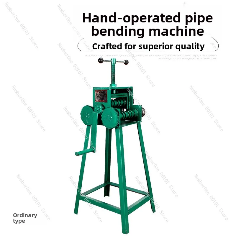 Hand-operated pipe bending machine, manual pipe bending machine, pipe bending tool, bender, stainless steel  bender