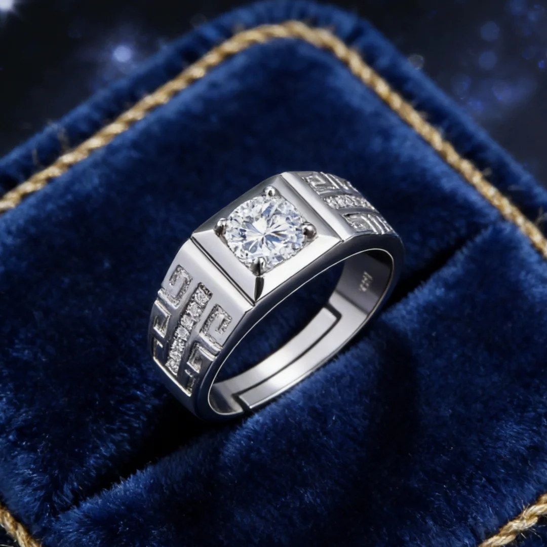 New charms 925 Sterling Silver crystal Zirconia Ring for Women Recommended by experts Adjustable Fashion Jewelry wedding Gifts