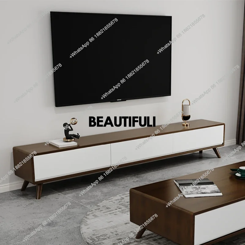 

Nordic Elegant Tv Consoles Cabinet Adjustable Space Savin Simple Tv Stands Minimalist Style Fernsehschrank Living Room Furniture