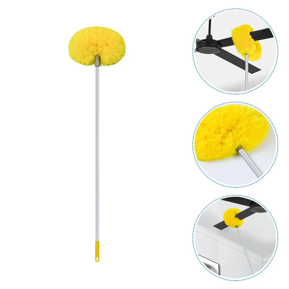 

Ceiling Fan Duster Detachable Extendable Fan Cleaner Long Handle Dust Brush for High Ceilings Walls Furniture Dusting Wand