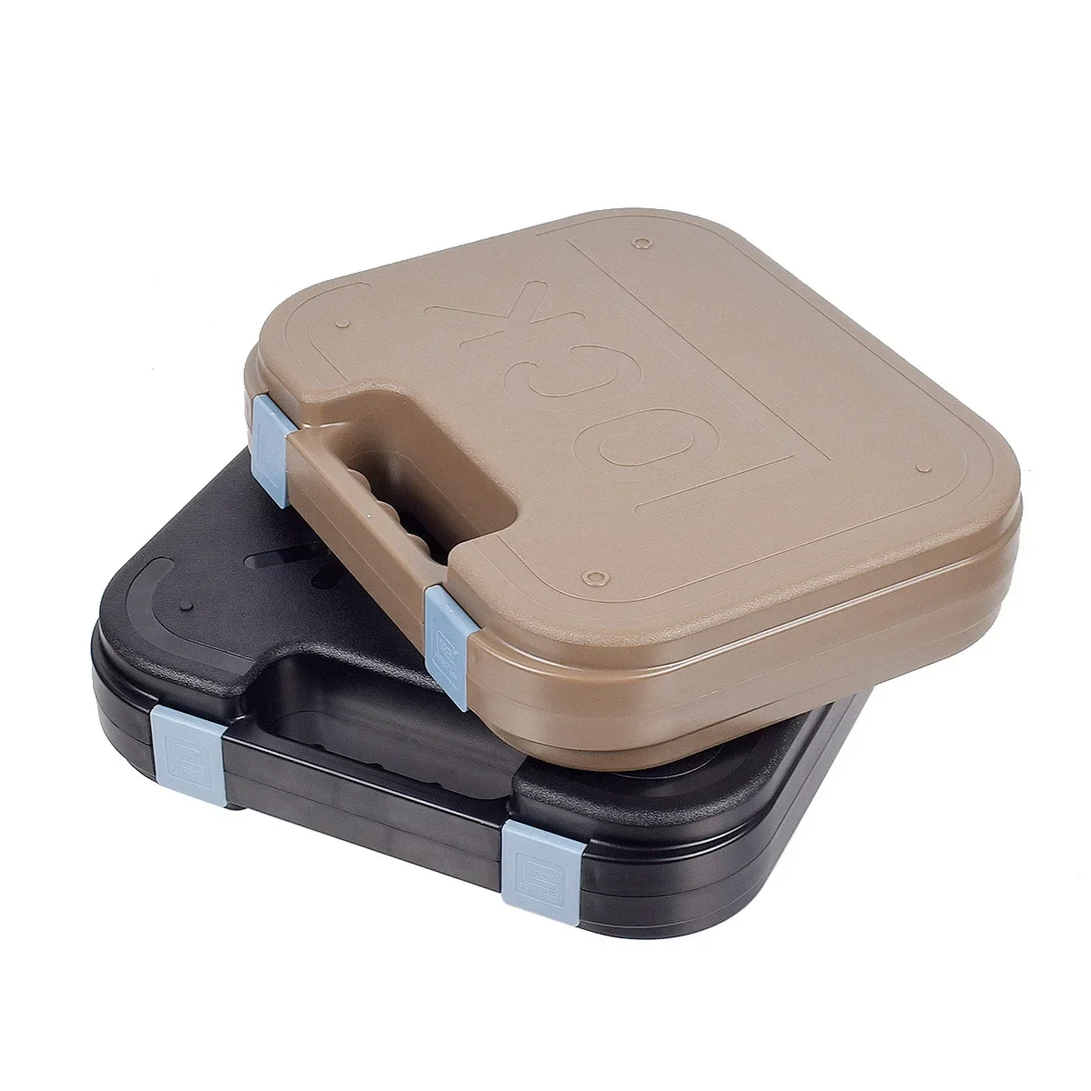 Estuche de pistola duro táctico Glock 17 43, caja de transporte de seguridad para pistola, portátil, multifuncional, ABS, revista, funda profesional