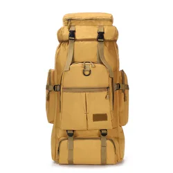 75L Tactical Military Backpack Male Outdoor Army 3p Trekking Rucksack Travel Hiking Men Camping Hunting Backpack Molle Assault