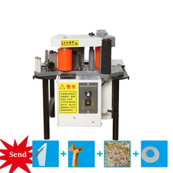 Madeira Borda pequena borda Banding Machine, tira automática Break borda Bander, madeira PVC