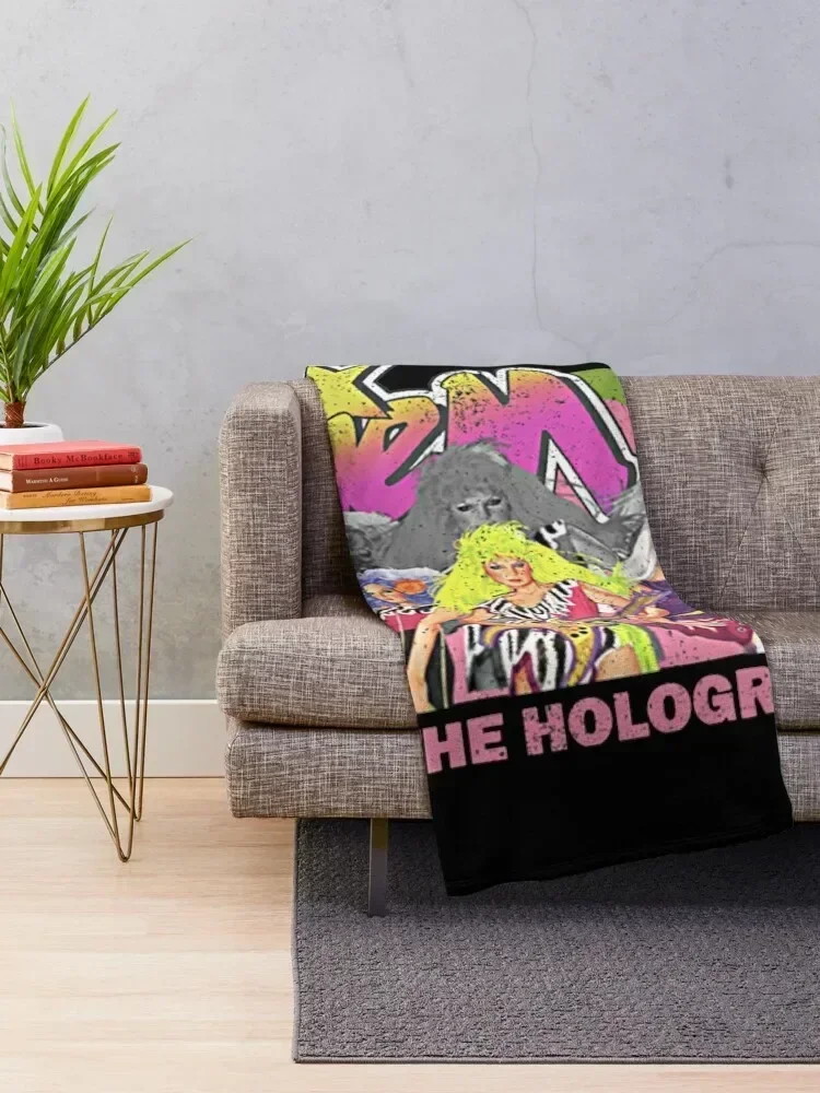 Jem Retro and the holograms Throw Blanket for winter Luxury Throw Blankets