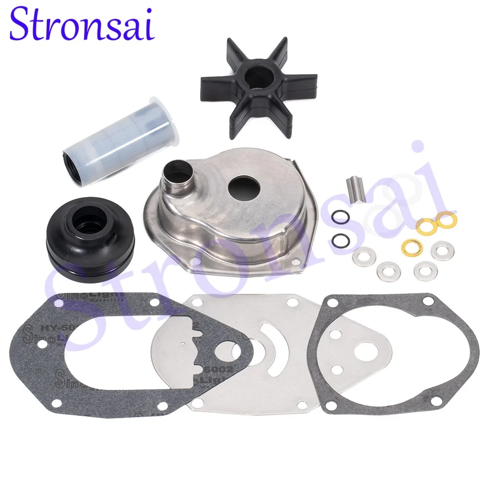 

Комплект крыльчатки водяного насоса с корпусом для 4-тактного подвесного двигателя Mercury 30HP 40HP 50HP 60HP 812966A12 46-812966A12 46-812966A11