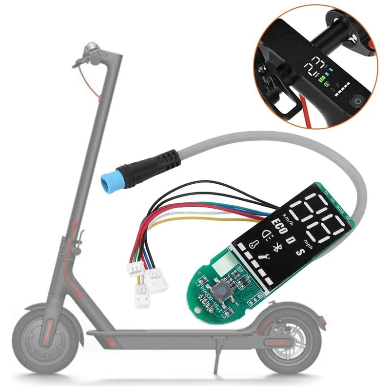 Affichage étanche pour scooter électrique Xiaomi M365pro Pro 2, pièces de rechange, compteur universel, accessoires