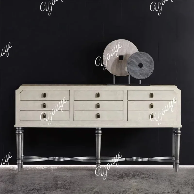 

XS Неоклассическая модель входа в комнате, входной шкаф, светильник, роскошная перегородка, шкаф для гостиной, шкаф-ведро, индивидуальный заказ