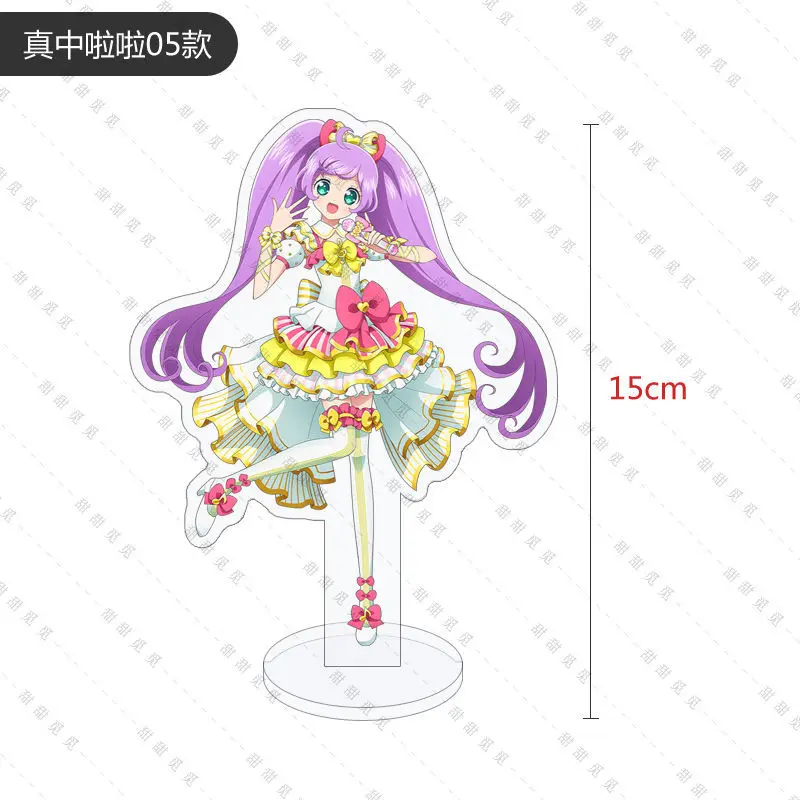 Pripara Standing Sign Laala  Animated Game Board Acrylic Decor Figure Anime Cartoon Child Model Desktop Ornaments Birthday Gift