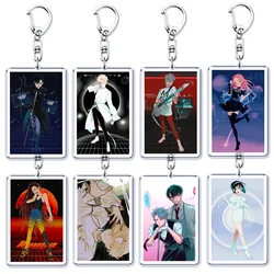 Popular Anime Alien Stage Chibis Keychains for Womens Accessories Bag Luka Ivan Till Mizi Hyuna Sua Keyrings Jewelry Fans Gifts