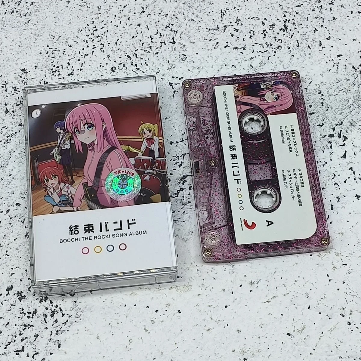 Anime Kessoku Banndo Bocchi The Rock Music Magnetic Tape Gotoh Hitori Album Cassette Cosplay Walkman Party Music Soundtracks Box