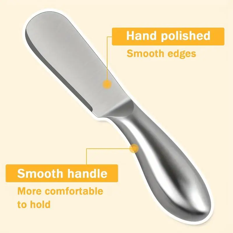 Stainless Steel Butter Cutter Cheese Jam Spreaders Cream Cutter Utensil Multifunction Butter Bread Knife For Kitchen Gadget
