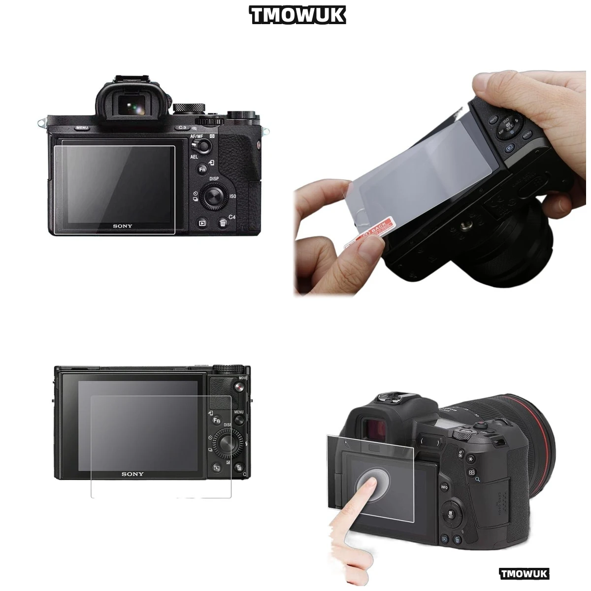 

For RX100M2 RX100M3 RX100M4 RX100M5 RX100M7 RX1, Shatterproof 9H Glass Screen Guard, High Transparency