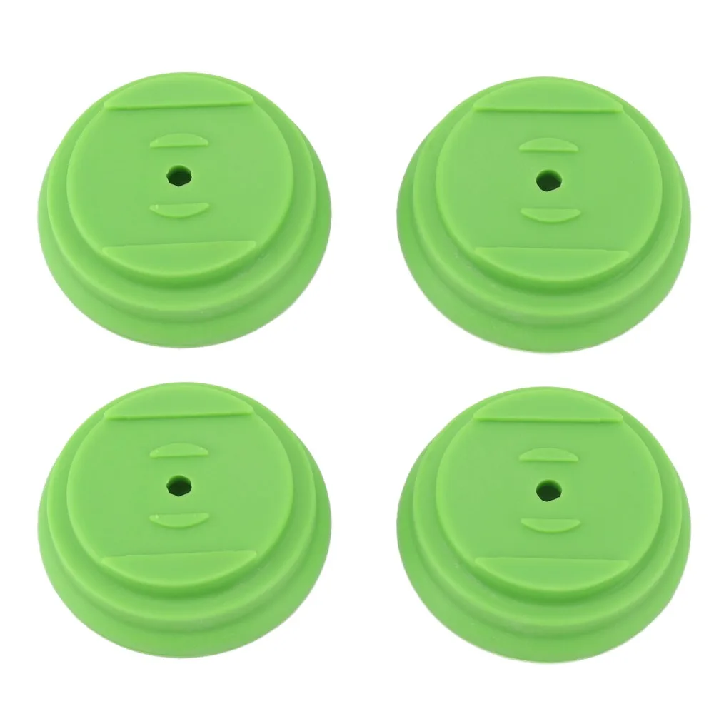 4SET Plastic Steel Mower Plastic Cover Electric Tool Compatible Cordless Compatible Grass Trimmer Guard Green Replacement Kit