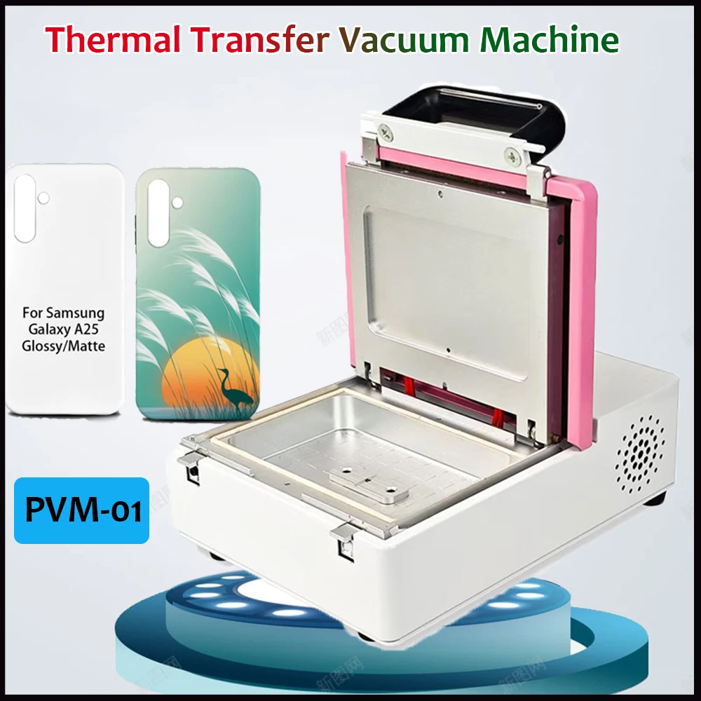 New Arrival 3D Sublimation Machine for iPhone 16 15 14 pro max DIY Thermal Transfer Film Phone Covers Thermal Printing Machine