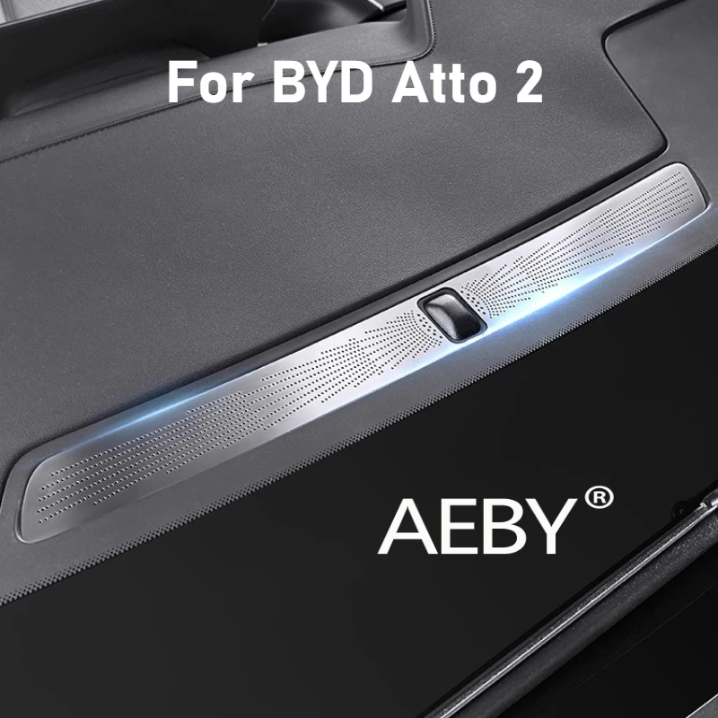 

AEBY For BYD Atto 2 2024 Anti-Drop Guard for AC Vent,Prevent Dust &Small Items Falling,Metal Mesh Dust Proof Grille,car interior