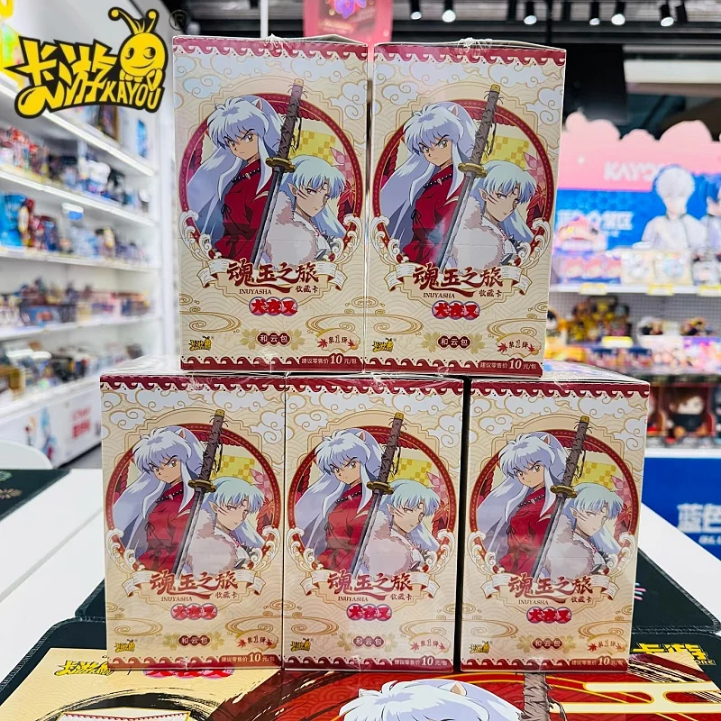 kayou-carte-da-collezione-originali-inuyasha-soul-jade-journey-gioco-di-carte-animazione-e-cartoni-animati-giocattoli-per-bambini-regalo