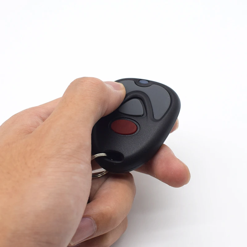 Abridor de porta de garagem universal, 4 canais, duplicador de controle remoto, clone para gadgets, porta de garagem de carro, 433mhz, código fixo, chave fob