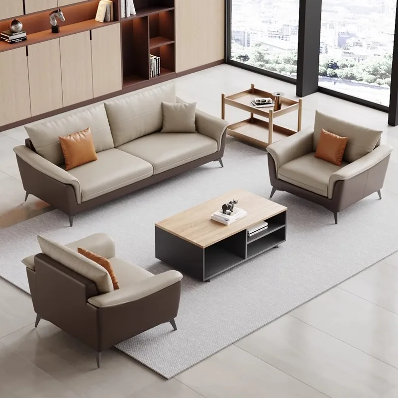 Boss Office Sofa Office Sofa Receiving Visitors Negotiating Sofa Office Supervisor