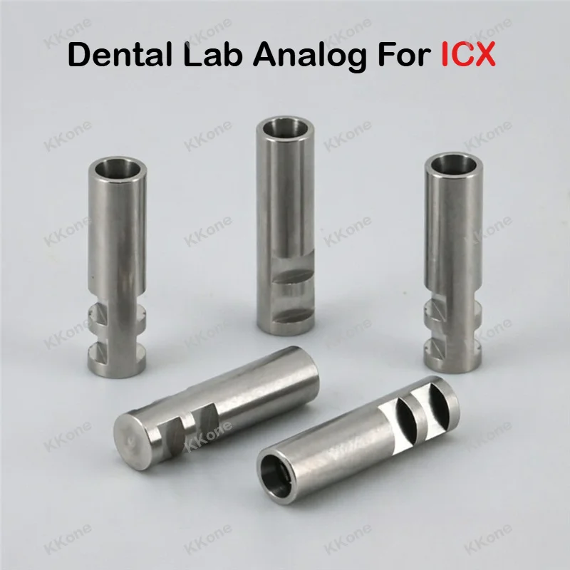 20Pcs High Precision Titanium Implant Analog Compatible With ICX Implant System