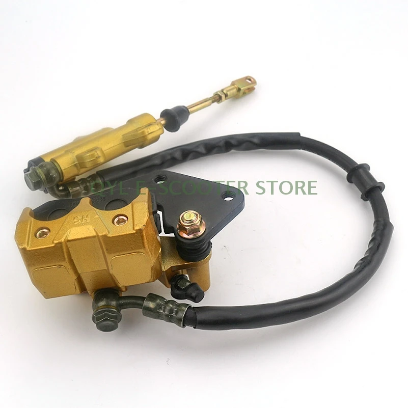 Gold Motorcycle Retrofitting Universal 125cc 250cc Rear Brake  Pump Caliper Assembly