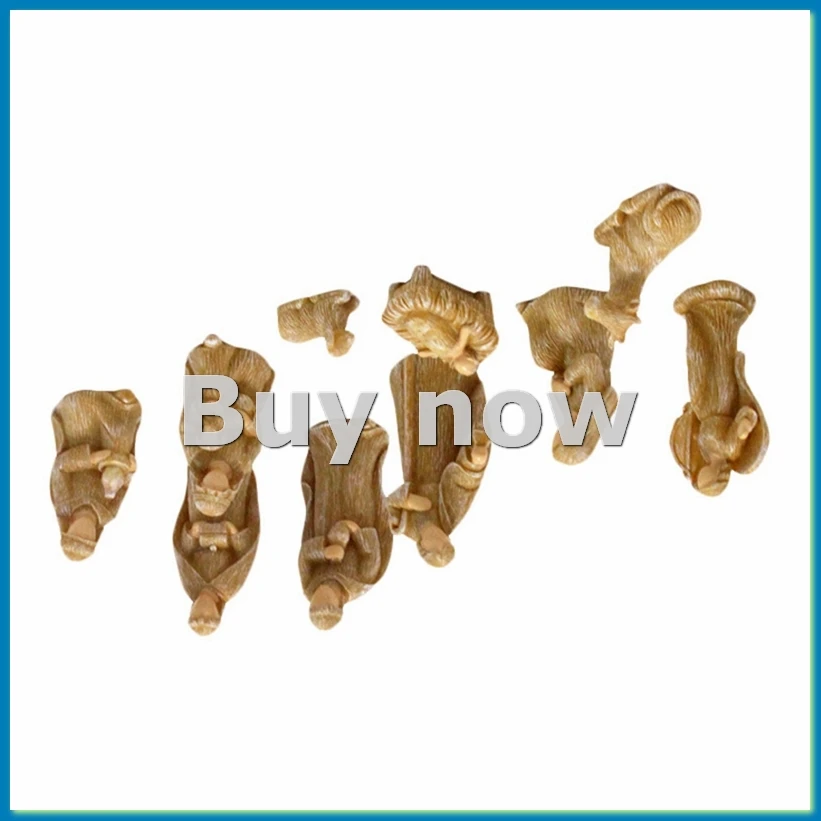 Christmas Nativity Set, Set Gift Ornaments Crafts Decoration, Living Room Bedroom Decorative Accessories-ABHG